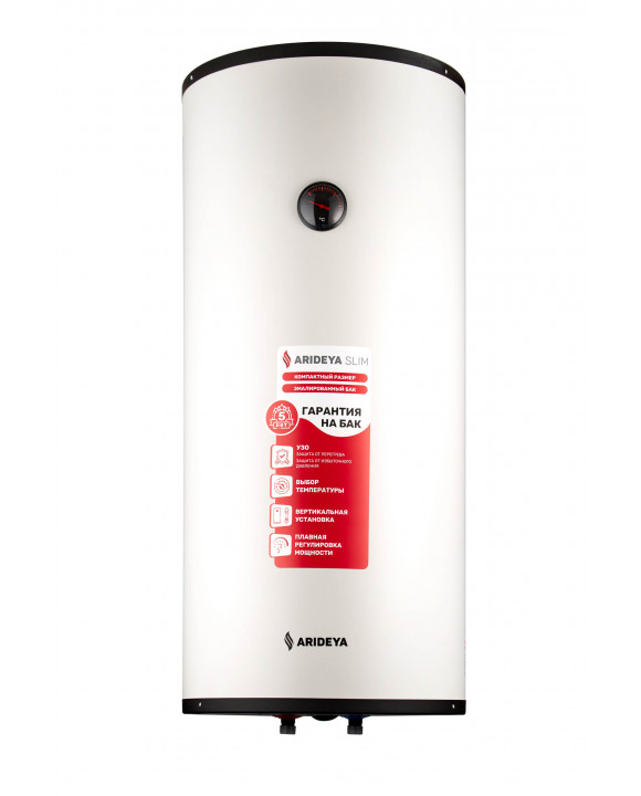 Водонагреватель электрический  бытовой Arideya Slim RVM-5 100L Black